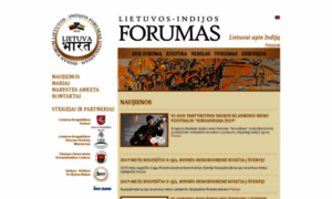 Lithuania-india.com thumbnail