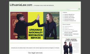 Lithuanialaw.com thumbnail