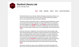 Litlab.stanford.edu thumbnail