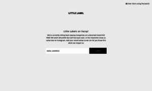 Little-label.com.au thumbnail