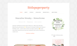 Little-paper-party.com thumbnail