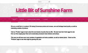 Littlebitofsunshinefarm.weebly.com thumbnail