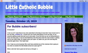 Littlecatholicbubble.blogspot.com thumbnail