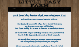 Littleeasycabins.com thumbnail