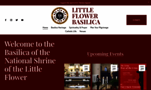 Littleflowerbasilica.org thumbnail