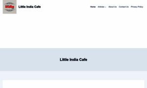 Littleindiacafemd.com thumbnail