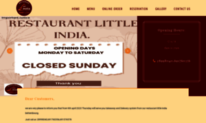 Littleindiaresturant.com thumbnail