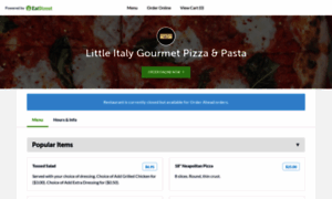 Littleitalygourmetpizza.com thumbnail
