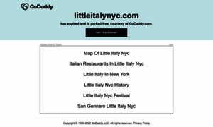 Littleitalynyc.com thumbnail