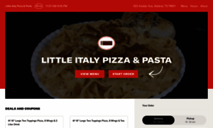 Littleitalypizzapastamenu.com thumbnail