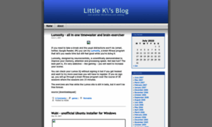 Littlek.wordpress.com thumbnail