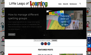 Littleleapsoflearning.com thumbnail