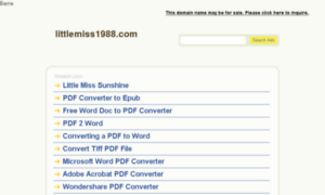 Littlemiss1988.com thumbnail