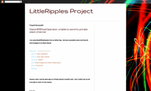 Littleripplesproject.blogspot.com thumbnail