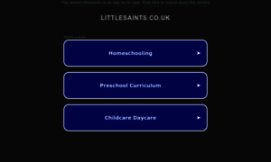 Littlesaints.co.uk thumbnail