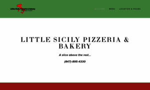 Littlesicilypizzaandbakery.com thumbnail