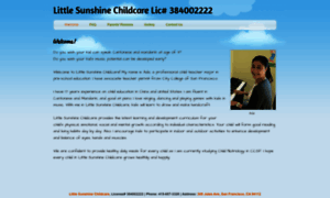 Littlesunshinechildcare.com thumbnail