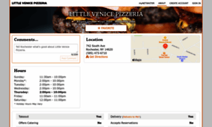 Littlevenicepizza.netwaiter.com thumbnail