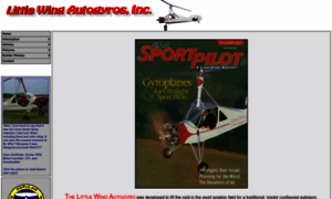 Littlewingautogyro.com thumbnail