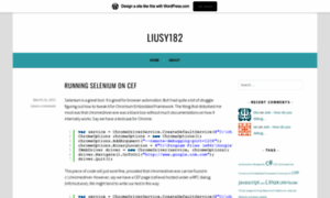 Liusy182.wordpress.com thumbnail