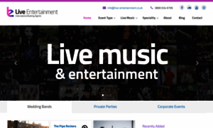 Live-entertainment.co.uk thumbnail