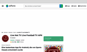 Live-net-tv-live-football-tv.de.softonic.com thumbnail