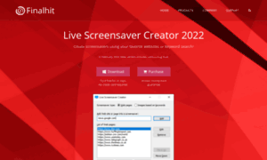 Live-screensaver-creator.com thumbnail