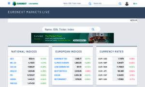 Live.euronext.com thumbnail