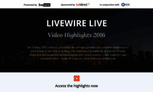 Live.livewiremarkets.com thumbnail