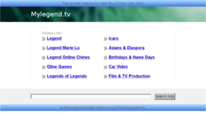 Live.mylegend.tv thumbnail