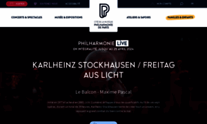 Live.philharmoniedeparis.fr thumbnail