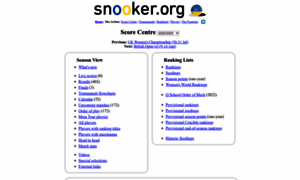 Live.snooker.org thumbnail