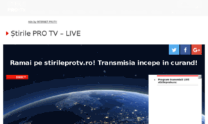 Live.stirileprotv.ro thumbnail
