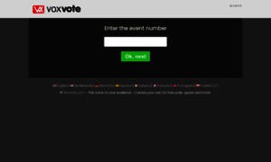 Live.voxvote.com thumbnail