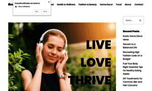 Liveandlovelifestyle.net thumbnail