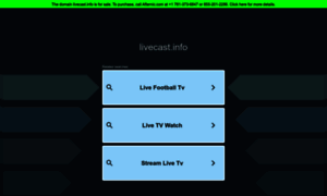Livecast.info thumbnail
