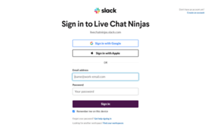 Livechatninjas.slack.com thumbnail