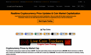 Livecointrackers.com thumbnail
