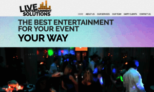 Liveentertainmentsolutions.com thumbnail