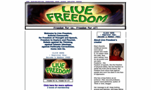 Livefreedom.net thumbnail