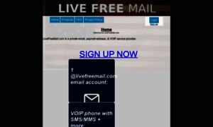 Livefreemail.com thumbnail