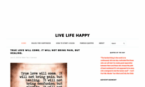 Livelifehappy.com thumbnail