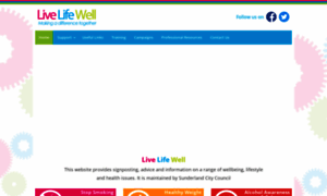 Livelifewell.org.uk thumbnail