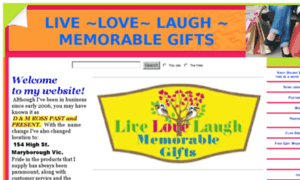 Livelovelaughmemorablegifts.com.au thumbnail