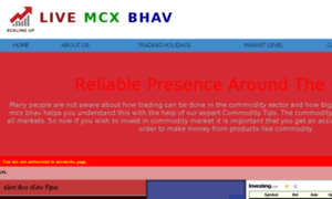 Livemcxbhav.com thumbnail