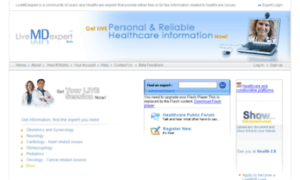 Livemdexpert.com thumbnail