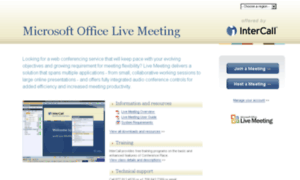 Livemeeting.intercall.com thumbnail
