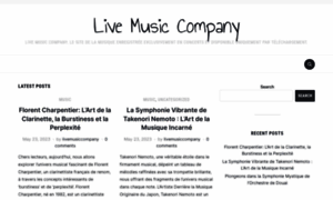 Livemusiccompany.com thumbnail