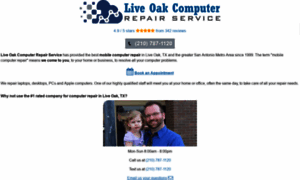 Liveoakcomputerrepair.com thumbnail
