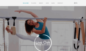 Liveoakpilates.com thumbnail